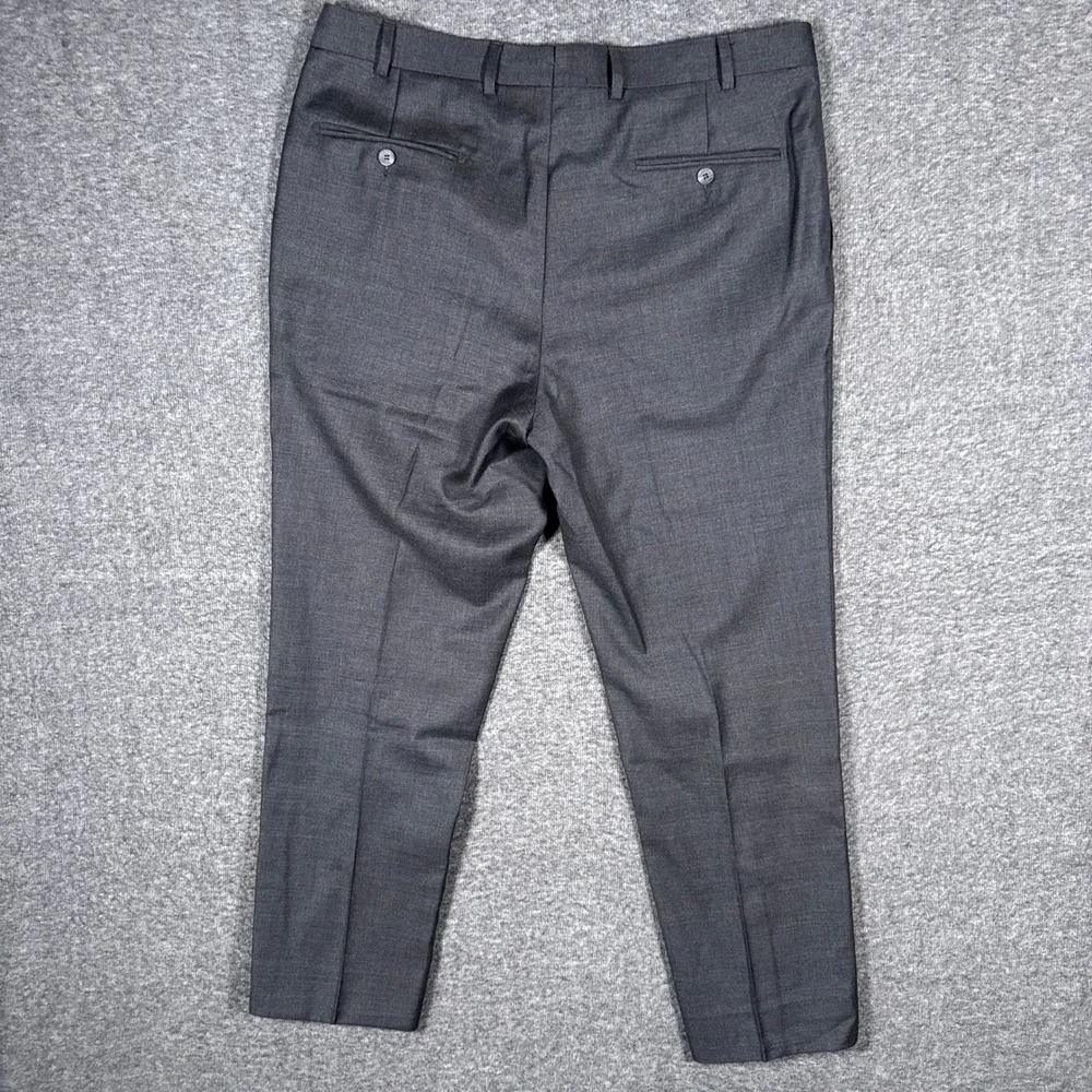 Suitsupply Dress Pants Mens 25 36x28 Grey Brescia Int Vitale Barberis 100% Wool
